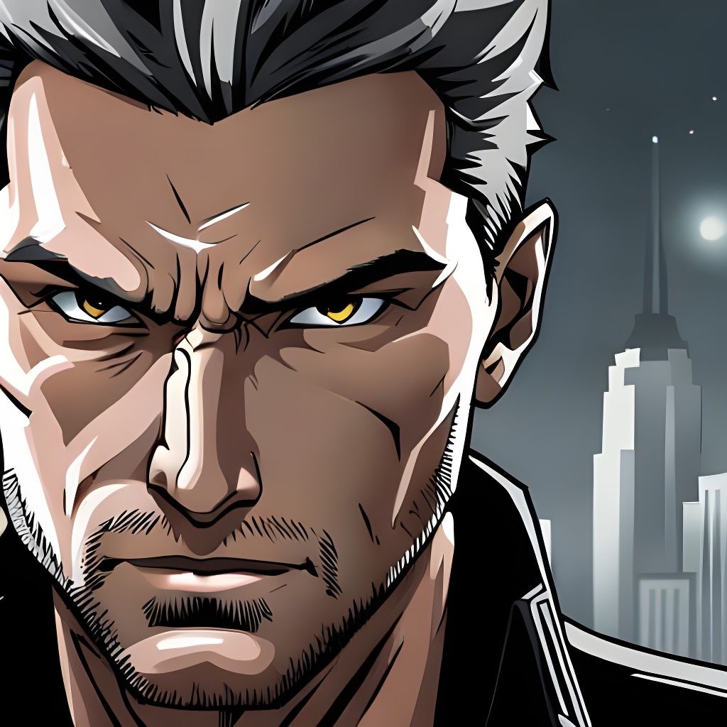 Adam Jensen Close-Up: Deus Ex Character Portrait