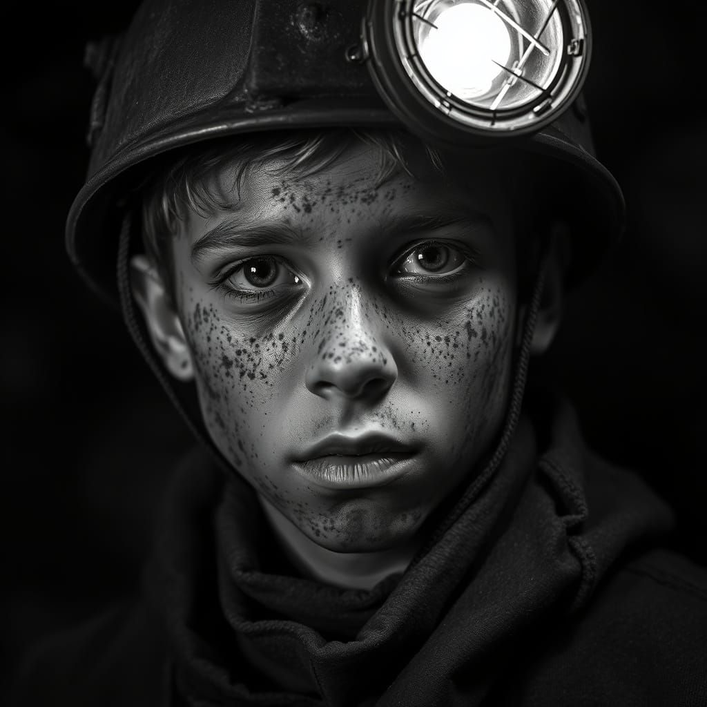 Idris Bach, aged 14, photo taken by his older brother, Geral...