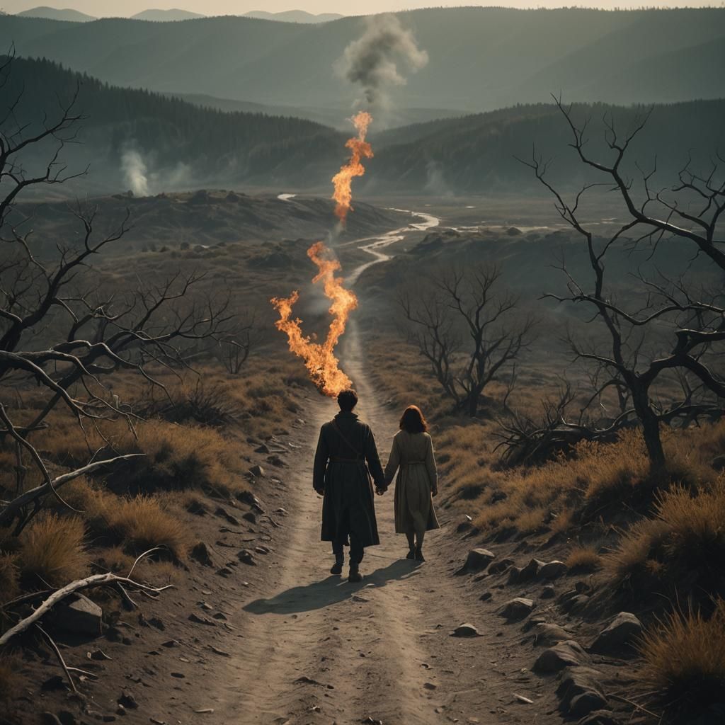 Cinematic Still: Love, Pain, and the Horizon