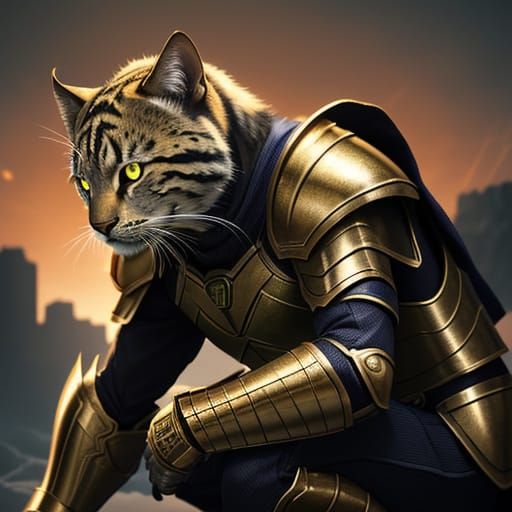 Epic Cinematic Basklaw in Metallic Armor