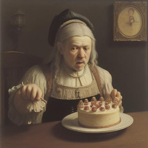 Musical Cake Inspired by Impressionist Masters