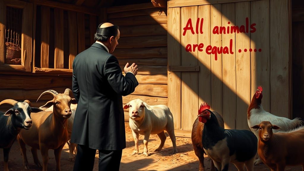 Sleuthing Belgian Detective Meets Farm Animals in a Rembrand...