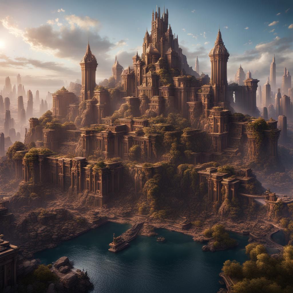 Babylon in Modern Visualization: Detailed Matte Painting