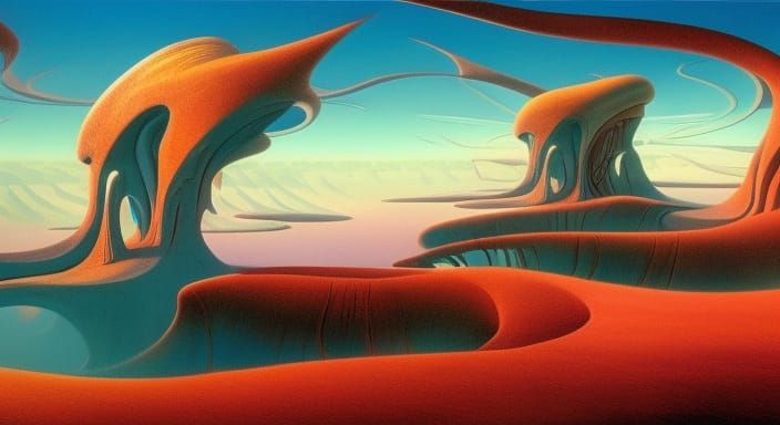 Mystical Dreamscape with Dynamic Lighting