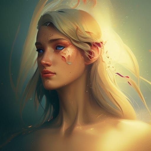 Lilith Portrait in Hyperdetailed Art Style