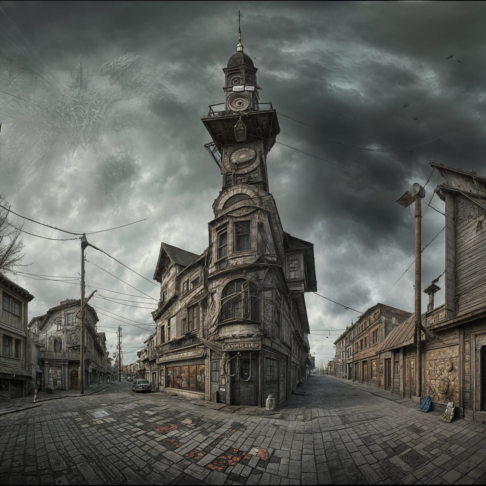 Fractal Prime Number Street Art in 3D