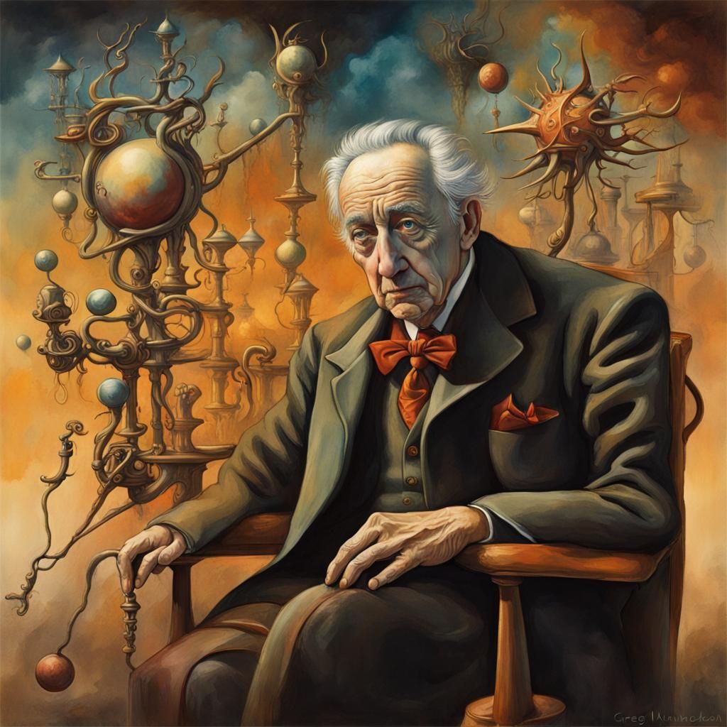 Surreal Dreamscape in Deep Color, Fantasy Concept Art