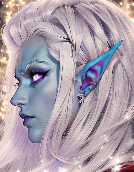 Cinematic Portrait of Dragon Ball's Towa in Dreamlike Style