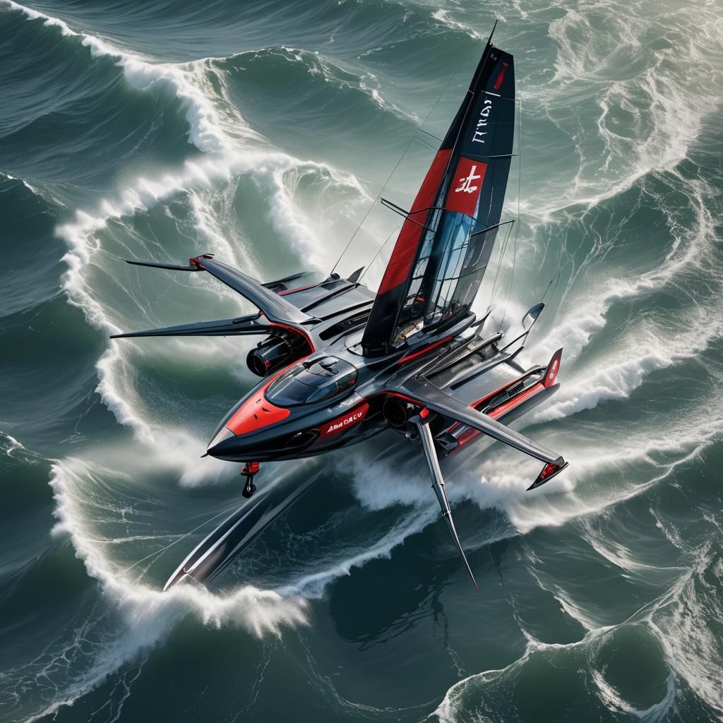 Hydrofoil like water spider