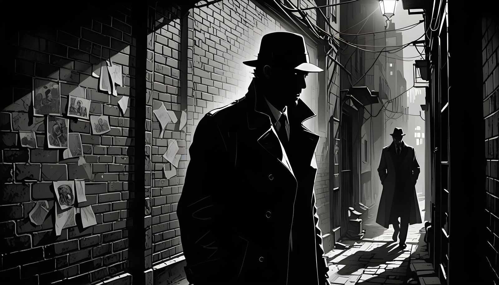 Mysterious Shadowlands in Giallo Style