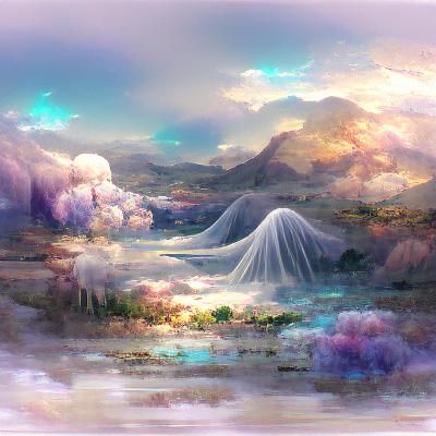 Ethereal Landscape Image