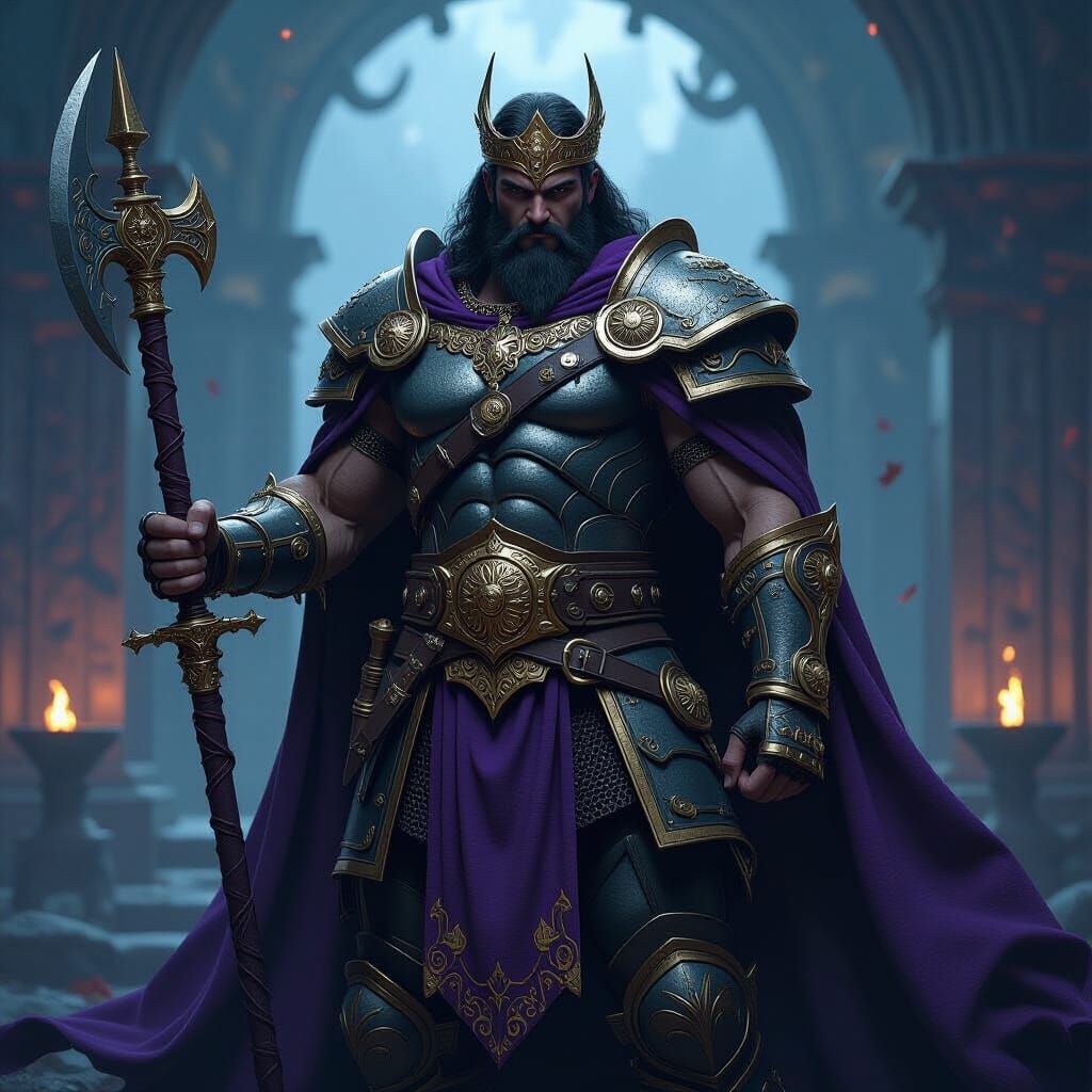 A barbarian King in a age von Conan