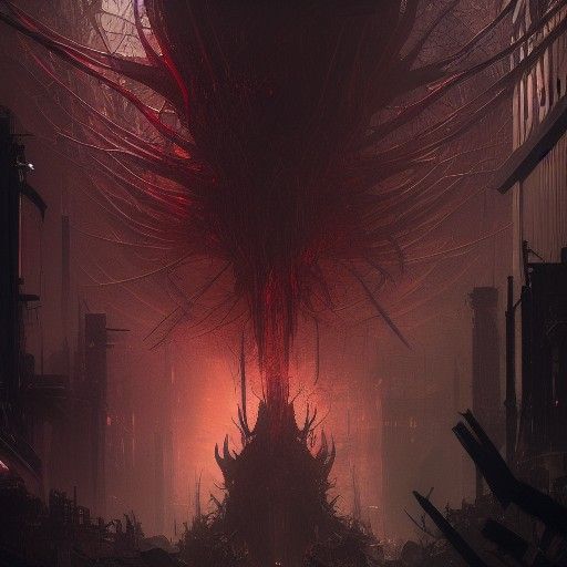 Carnage: Dark Fantasy Concept Art in 8K