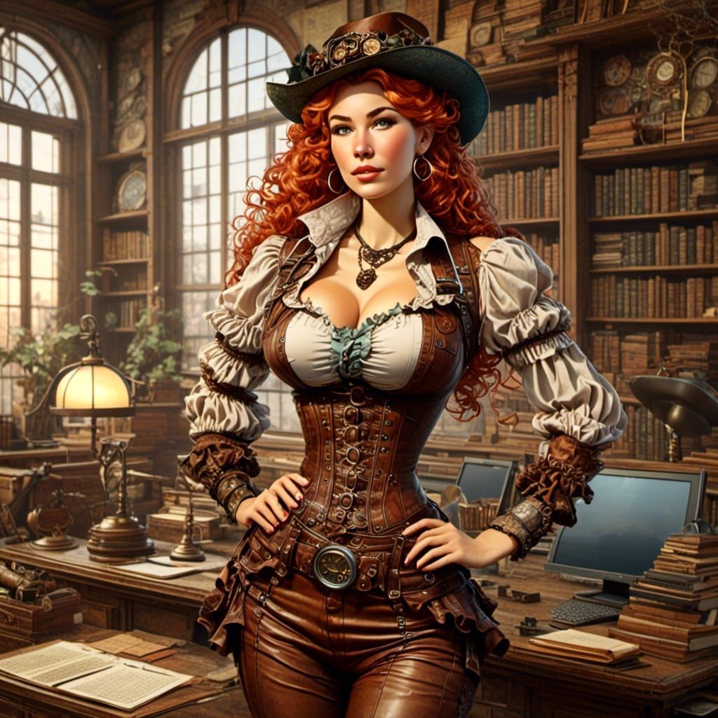 Goddess Freya as a Modern Business Woman