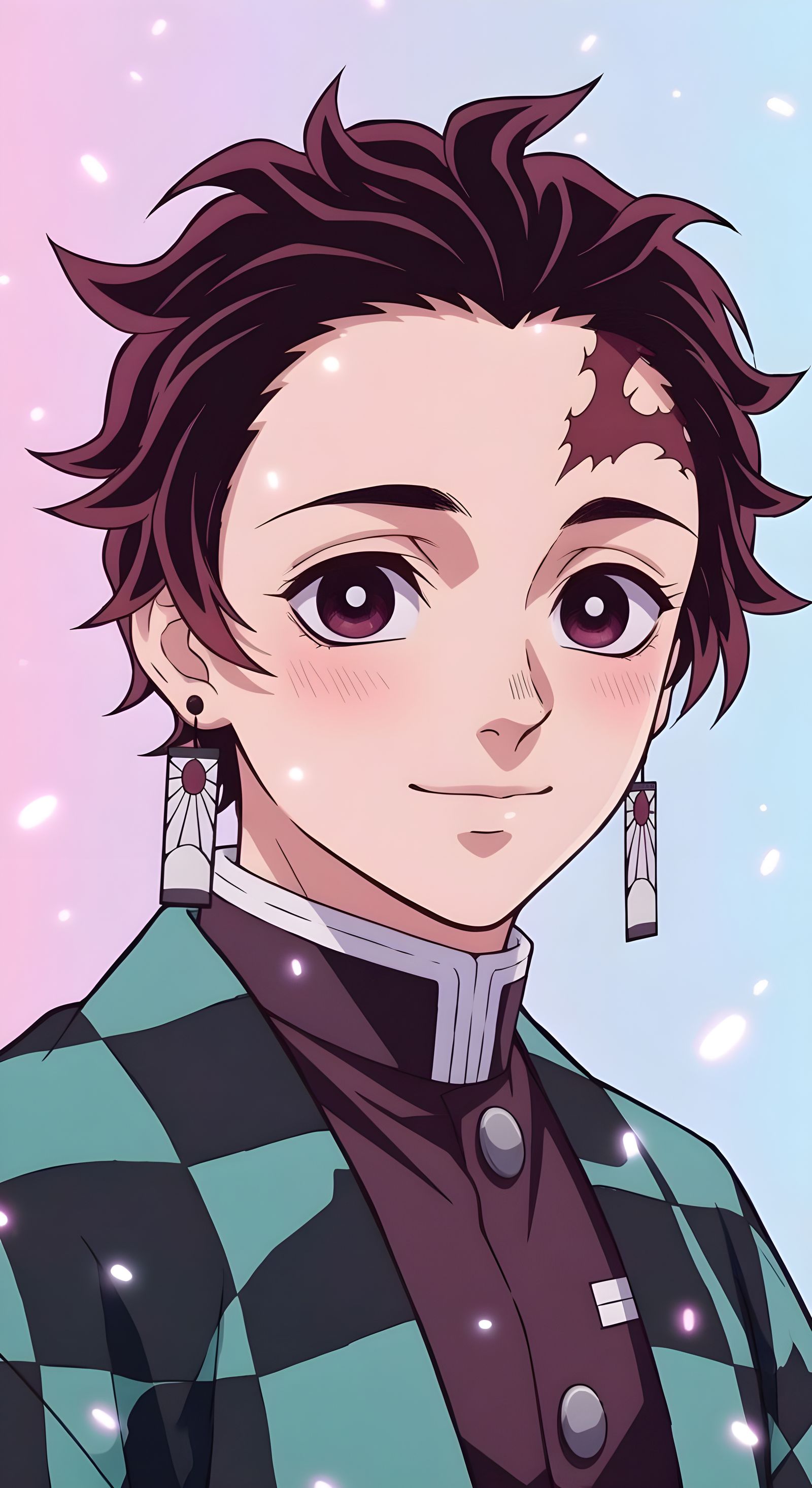 Ultra-Realistic Tanjiro Kamado Anime Portrait