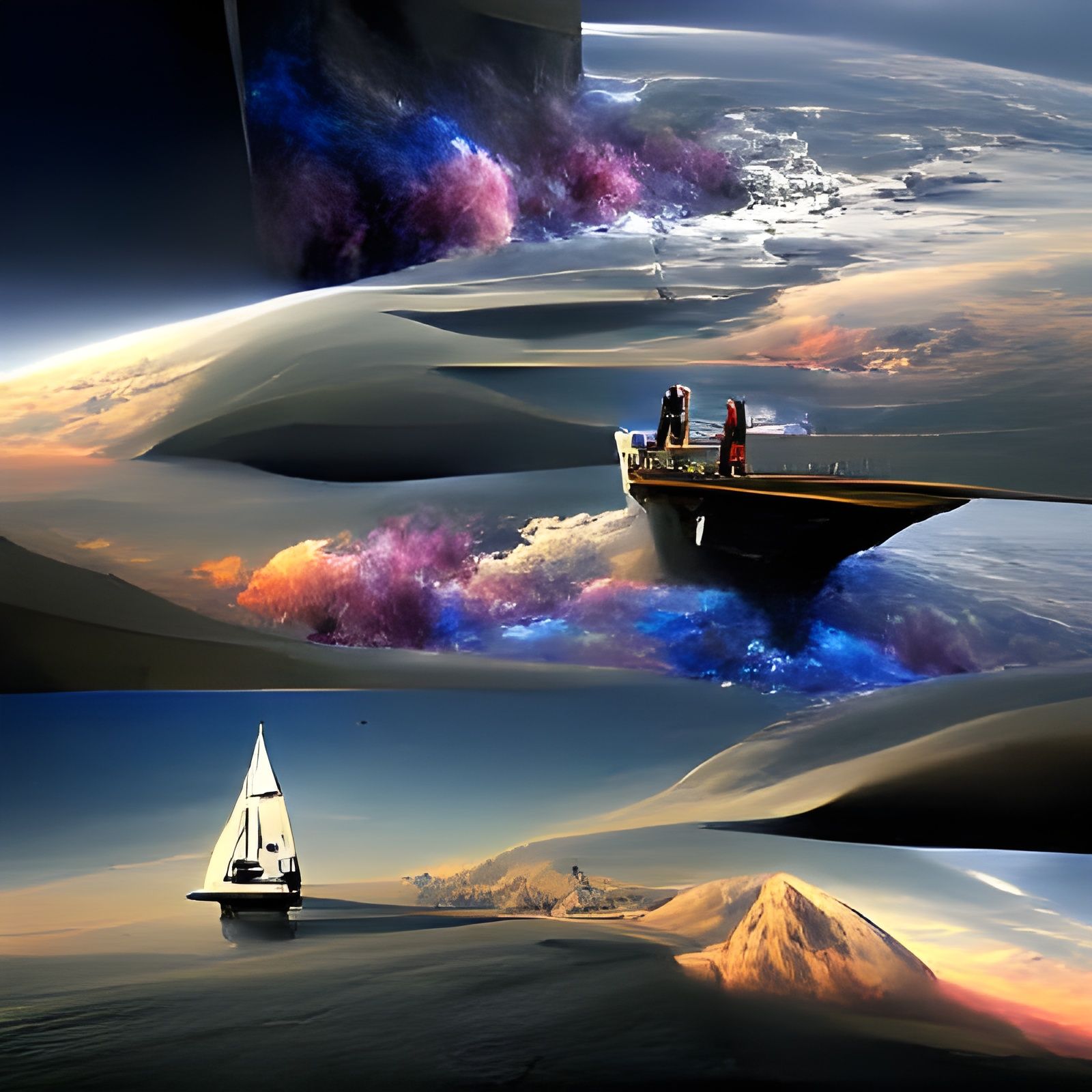 It is in exploring somewhere else and looking back that we f...