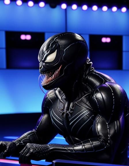 Venom on a game show