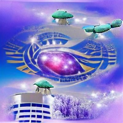 Futuristic Galactic Federation Emblem