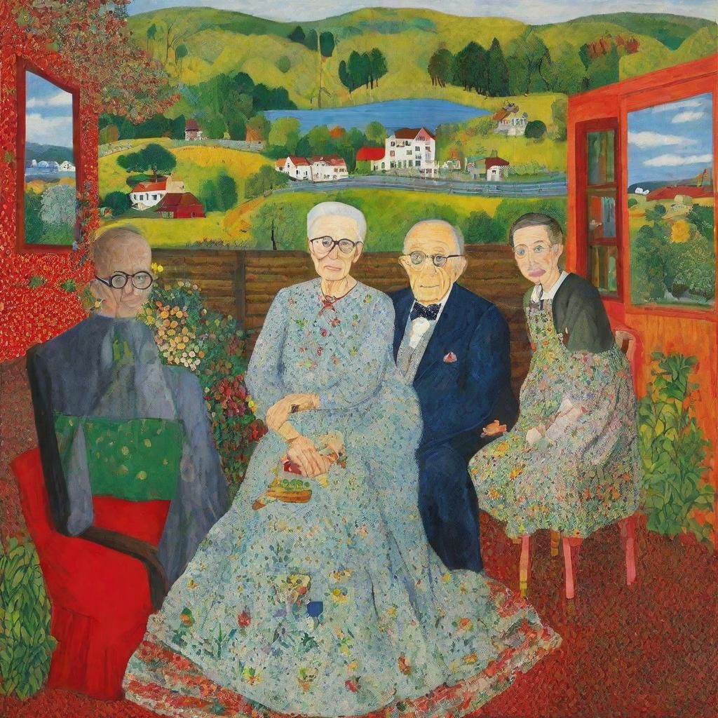 Naive Art Inspired by Folk and Organic Styles