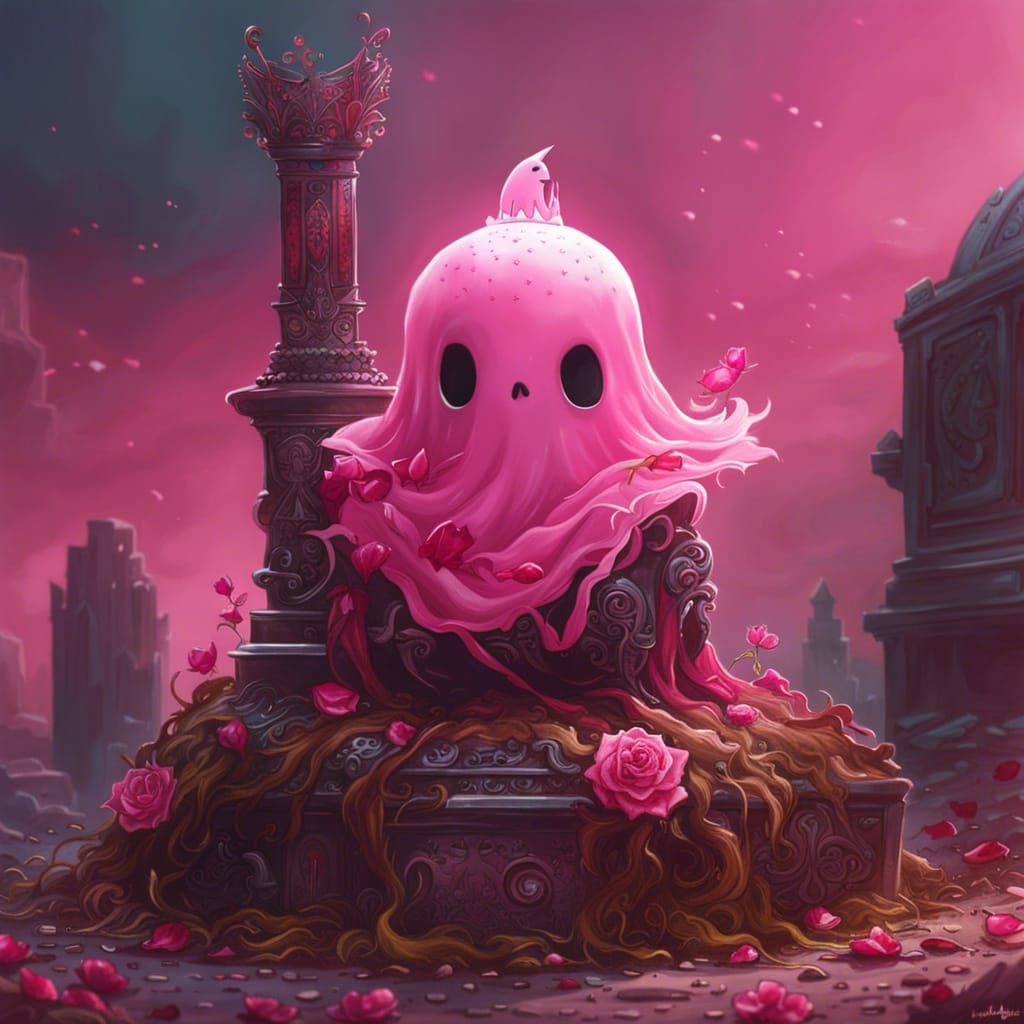 Pink Ghost Lulu