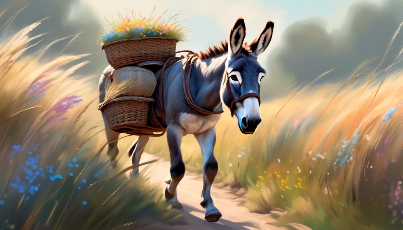 FLOWER DONKEY 3