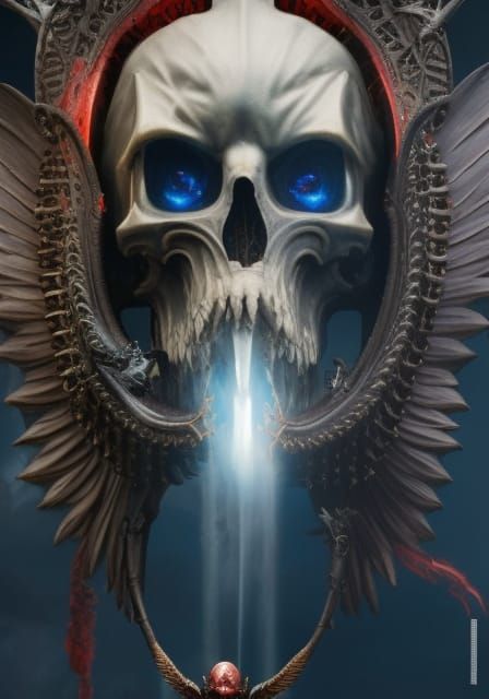 Angel Skull