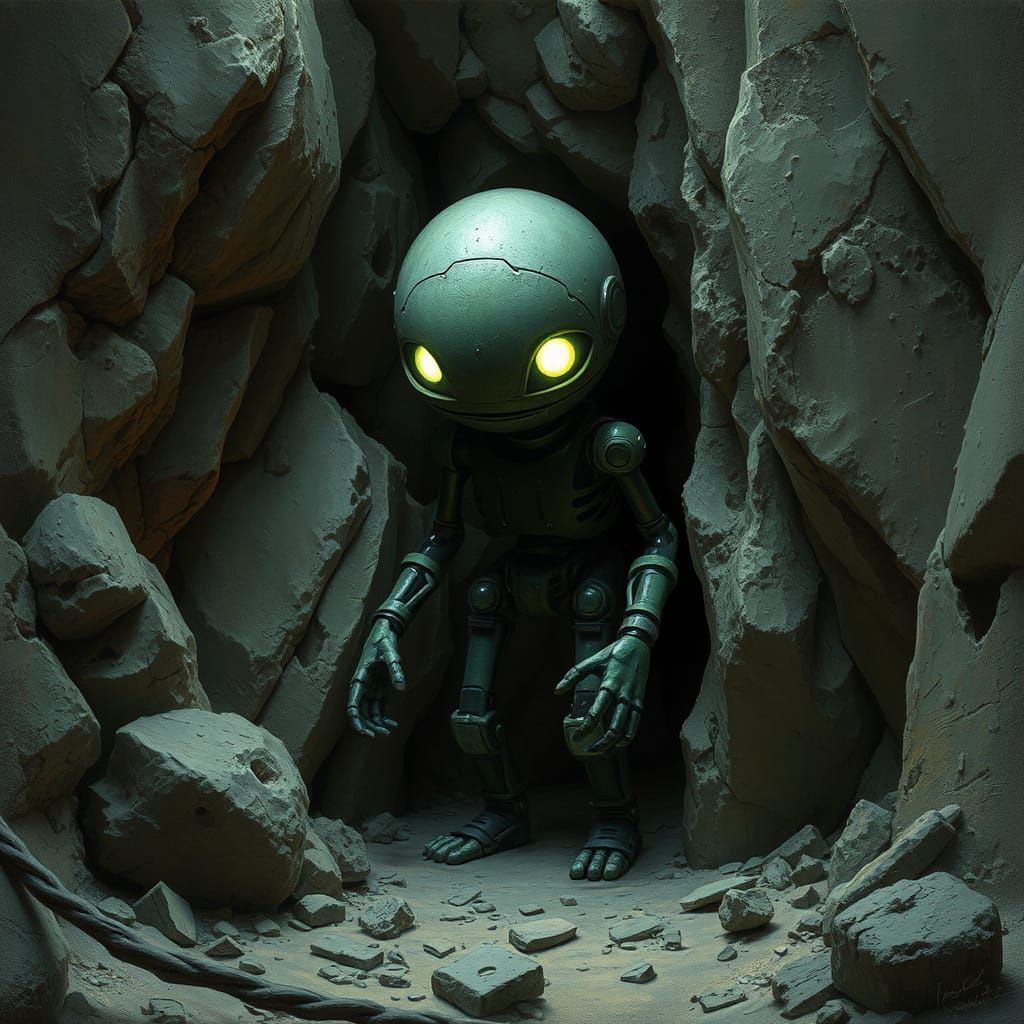 Weeping Android Discovers Ancient Cave Secrets