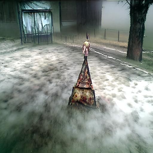 Eerie Fogscape Inspired by Silent Hill