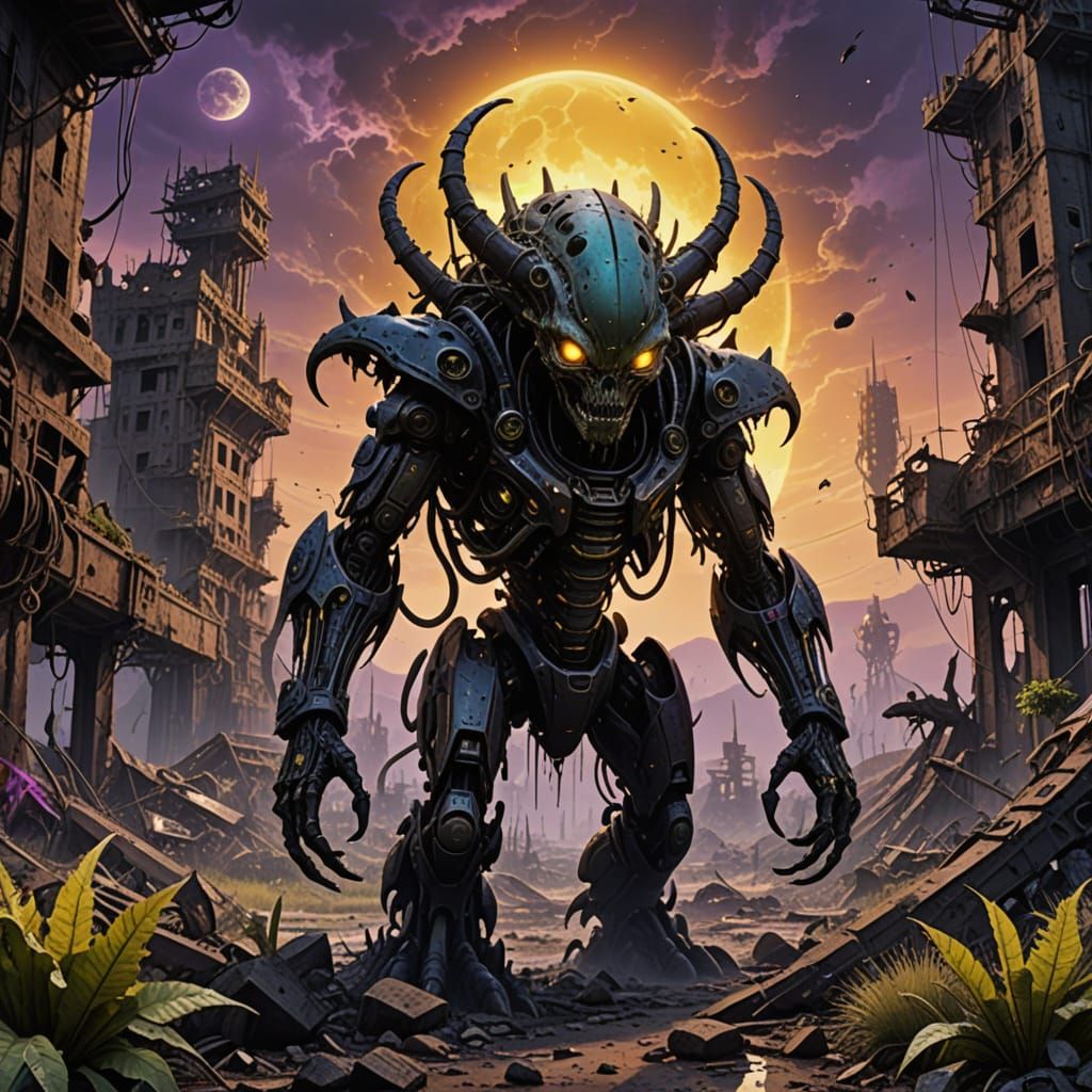 Ufonians Scavenge Post-Apocalyptic Ruins in Hyperrealistic S...