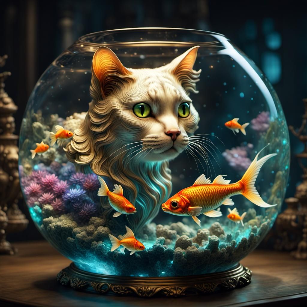 golden fish aquarium