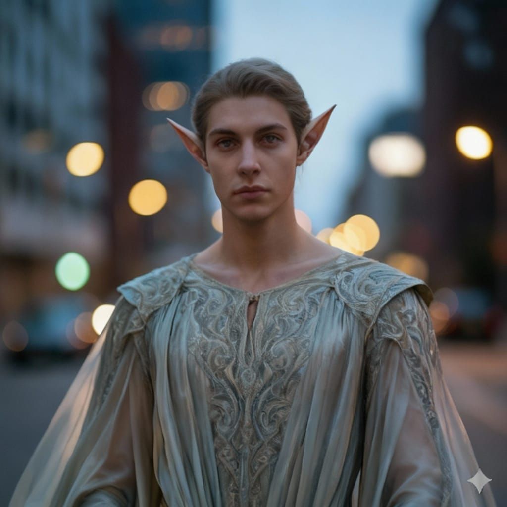 Elegant Elf Character Design