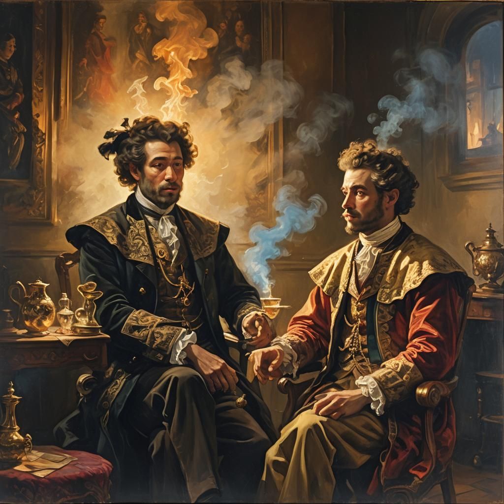 Victorian Era Portrait with Rembrandt Lighting