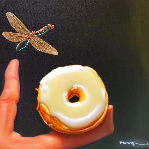 weird cream filled donut