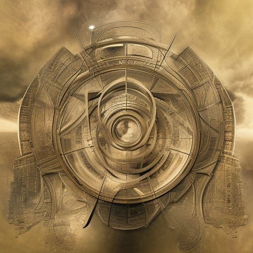 Detailed Matte Painting: The Body of Time