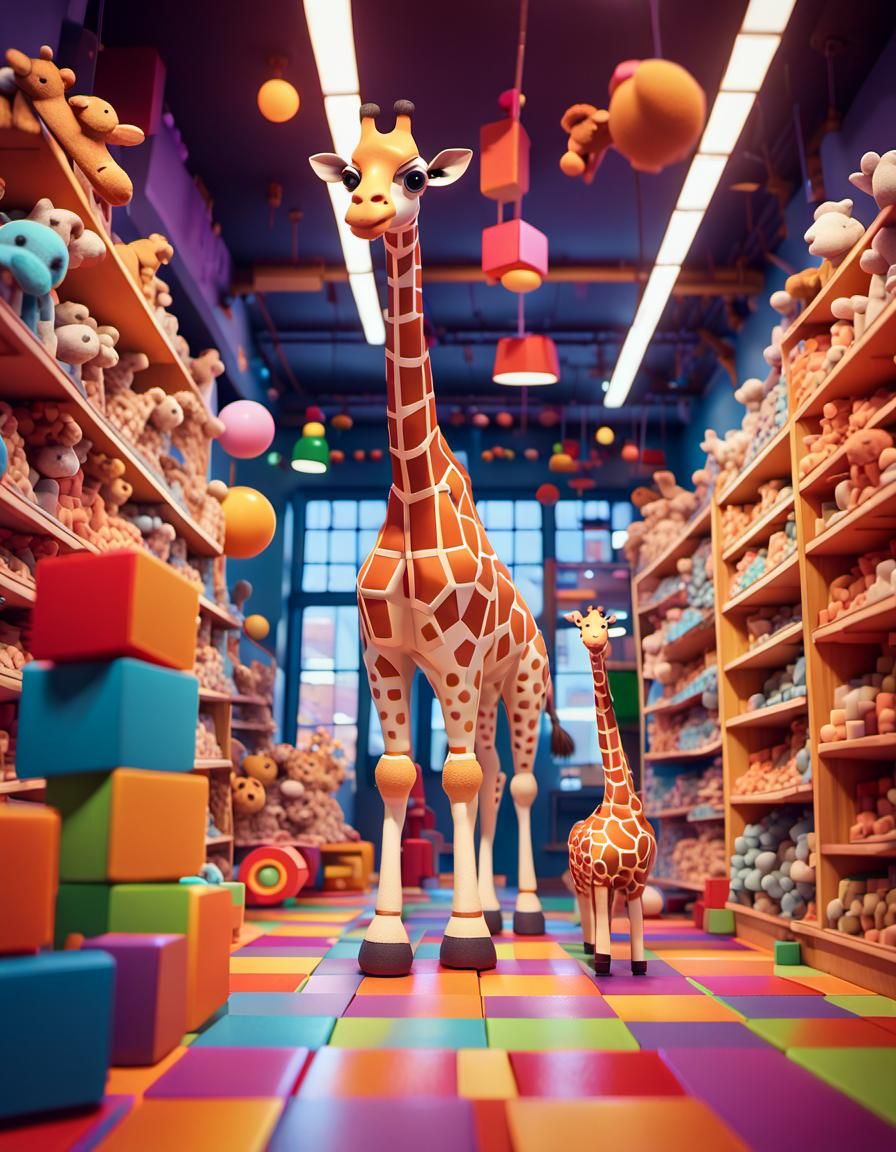 Geoffrey the giraffe