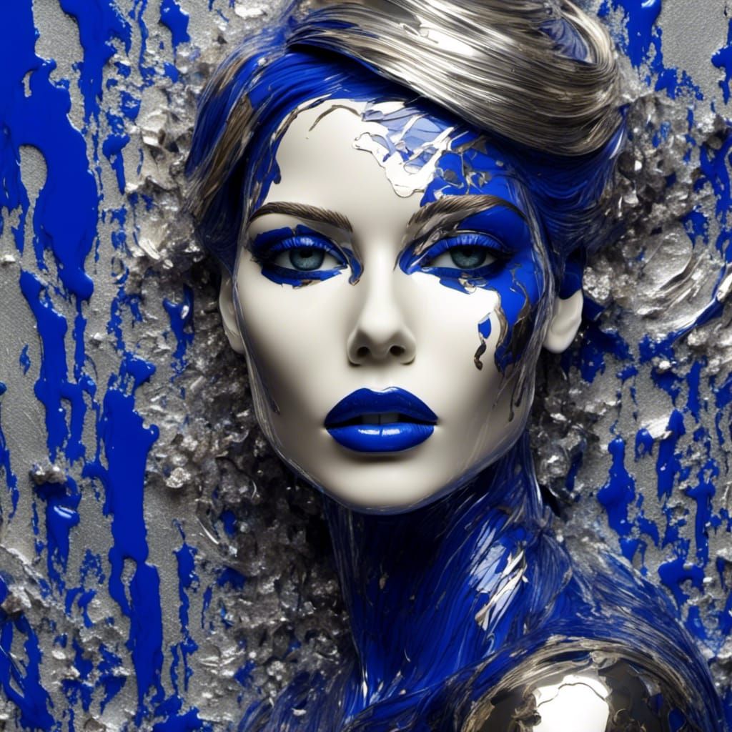 Woman's Portrait in Laventure and Richter Style