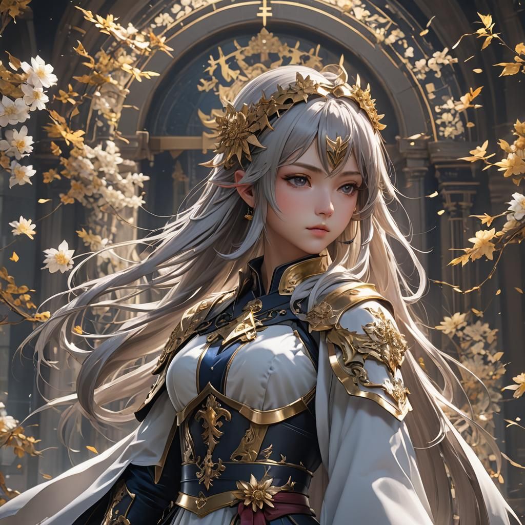 Anime Character Art Inspired by WLOP