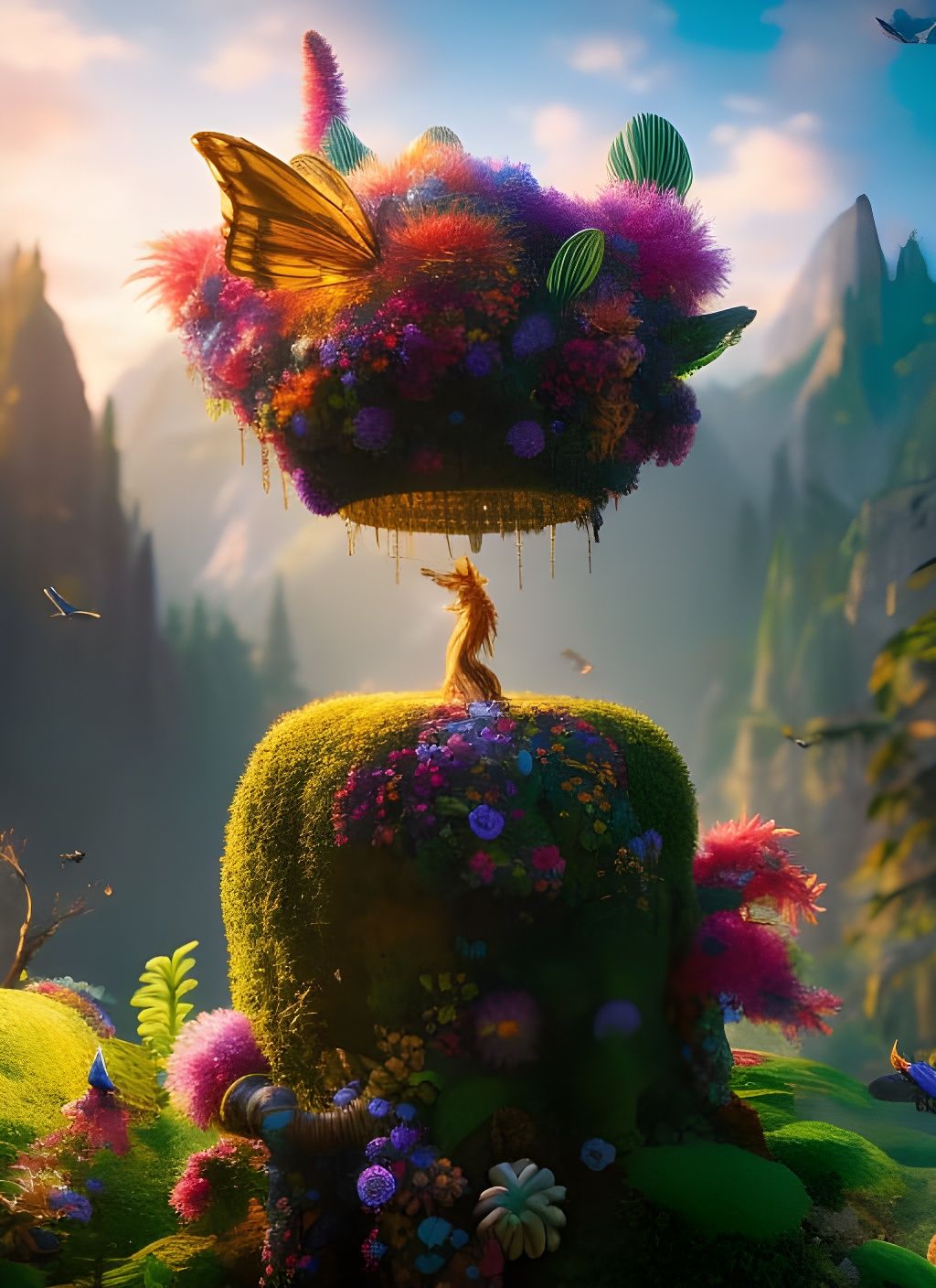 Fauna and Flora of Luxuriana