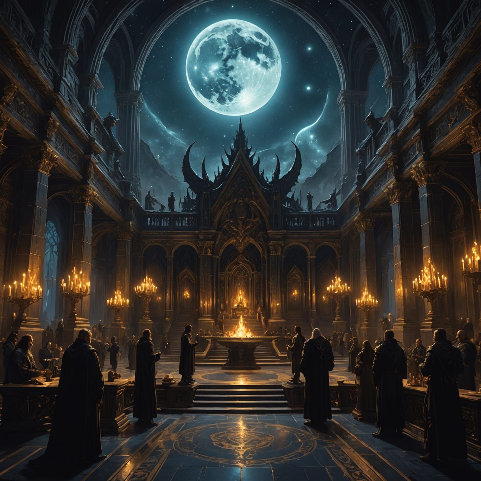 Cosmic Convergence: A Dark Fantasy Masterpiece