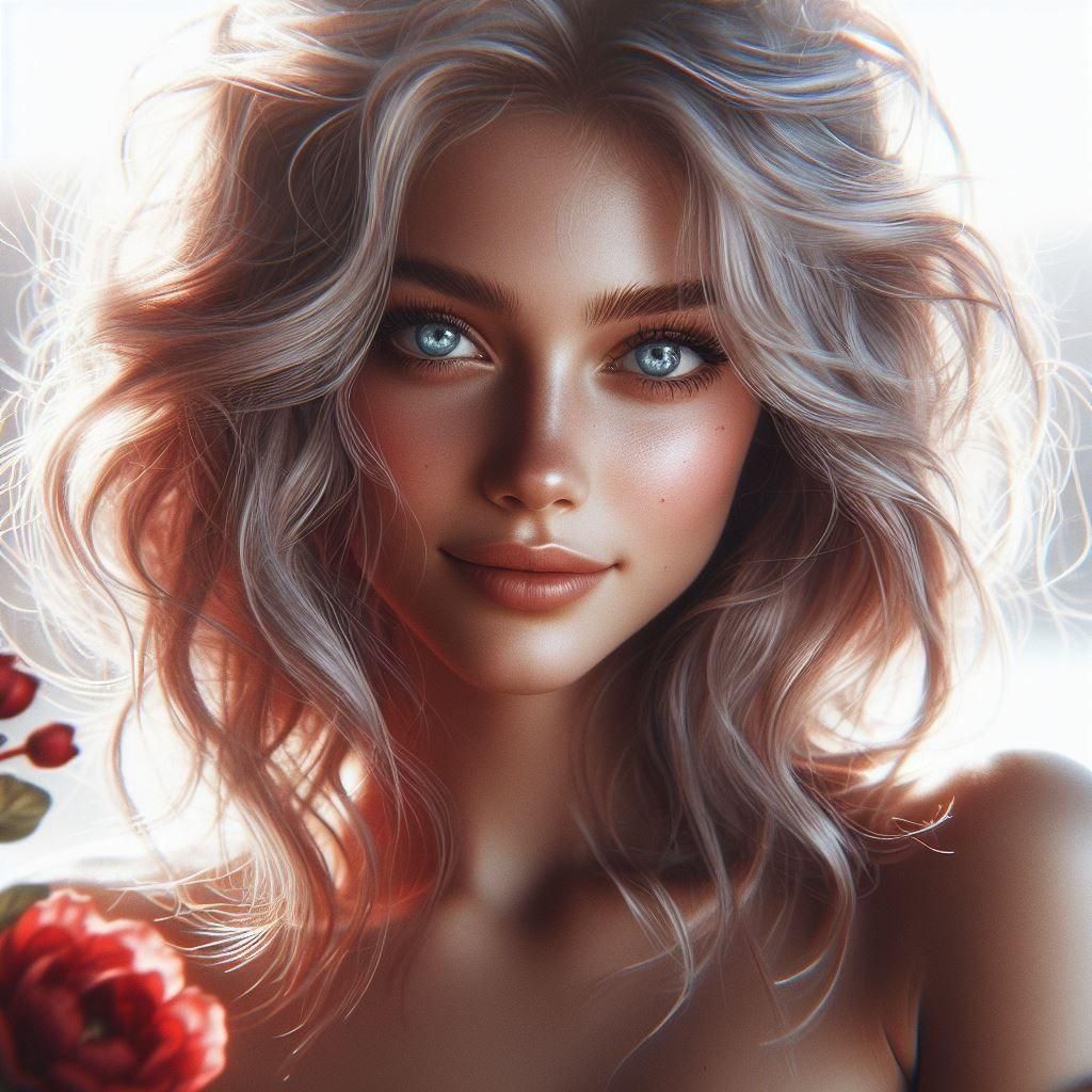 Beautiful Blonde Woman