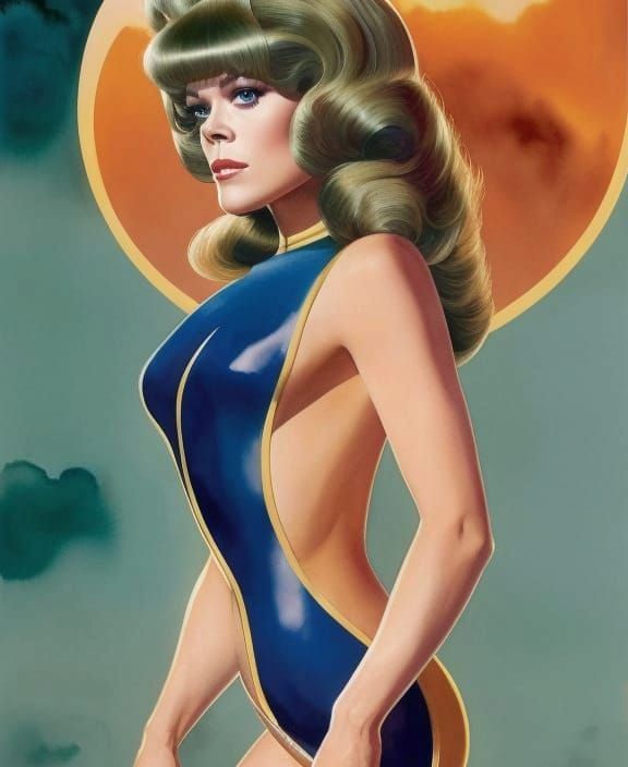 Tuesday's Space Babe Barbarella Evolved