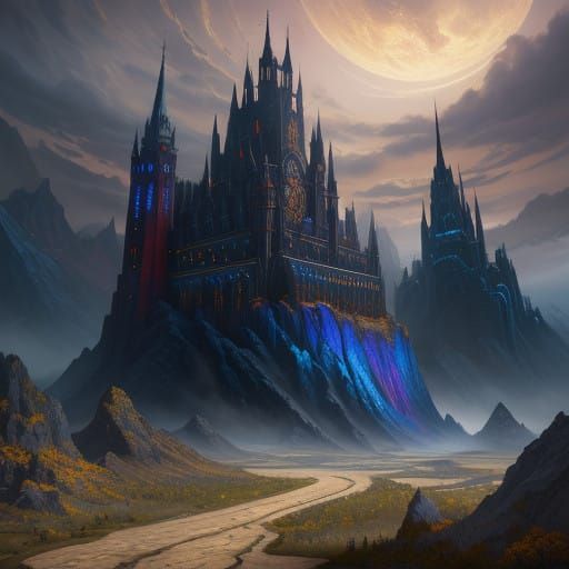 Vibrant Fantasy World Unveiled in Stunning 8K Resolution