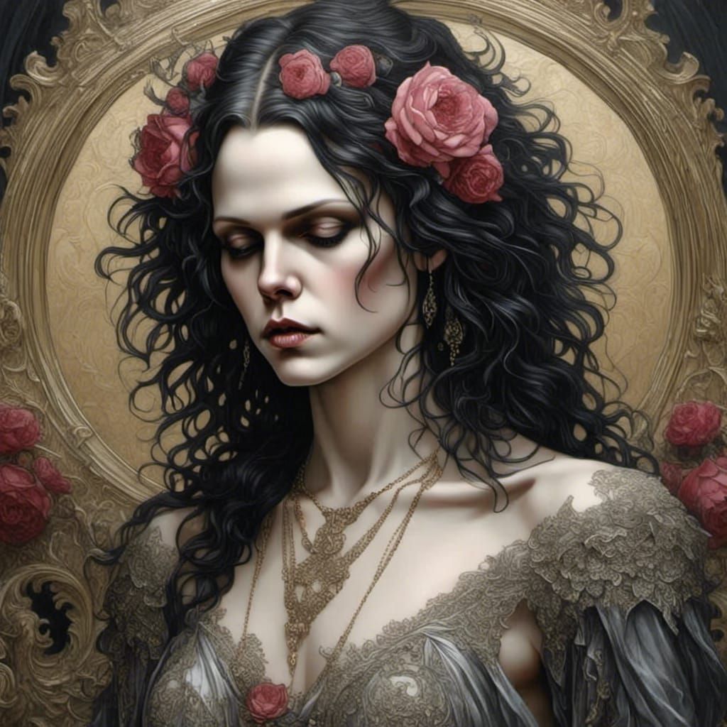 Bleeding Heart: A Portrait of Eternal Loss