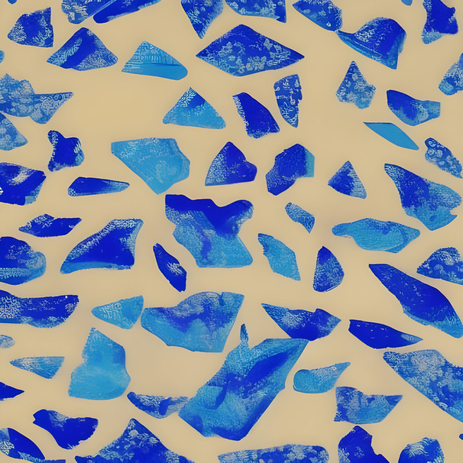 Abstract Image of Azul Color