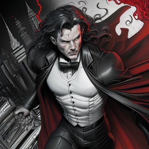 Majestic man of the hour. Keeper of time and magic