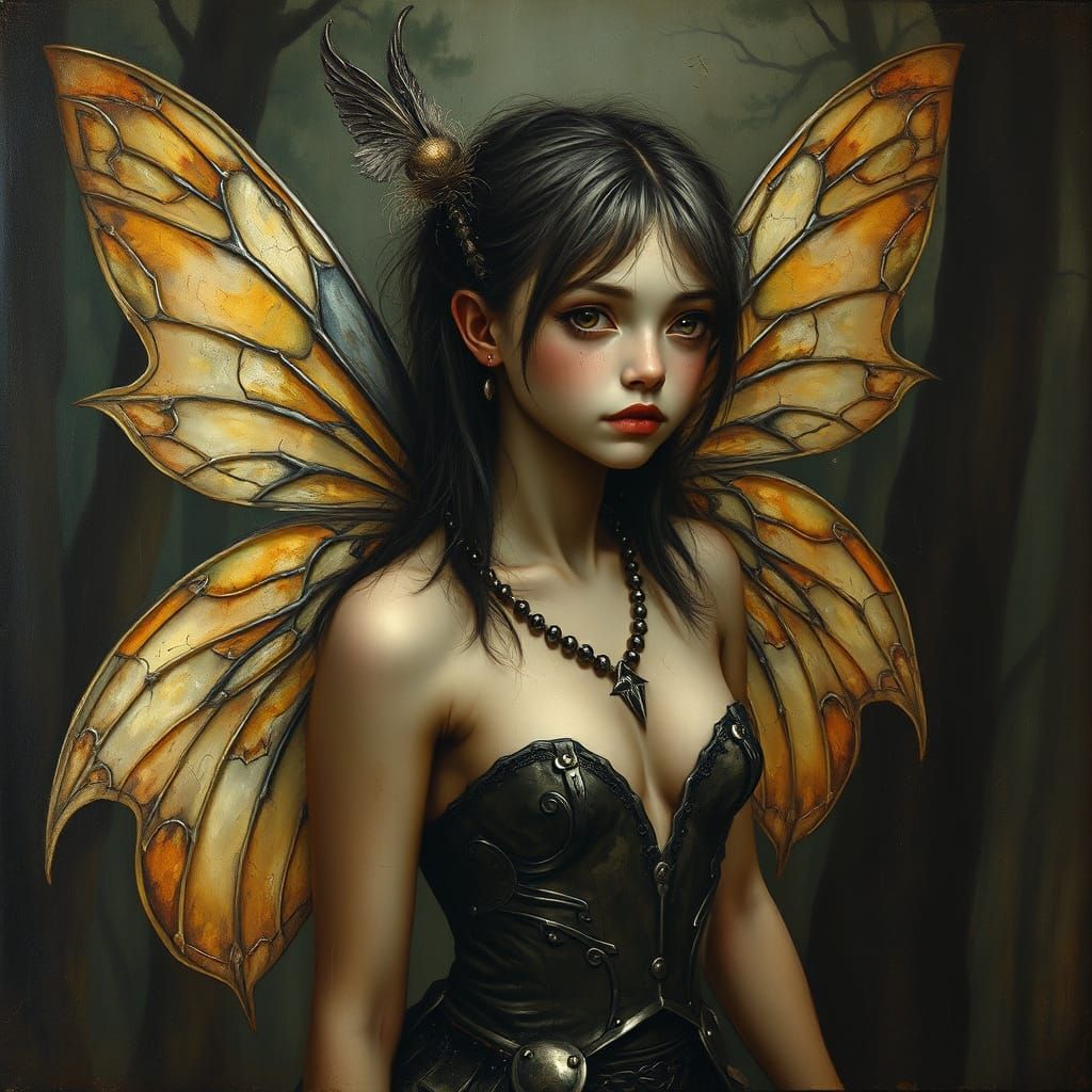 Fairy Portrait in Old Master Style