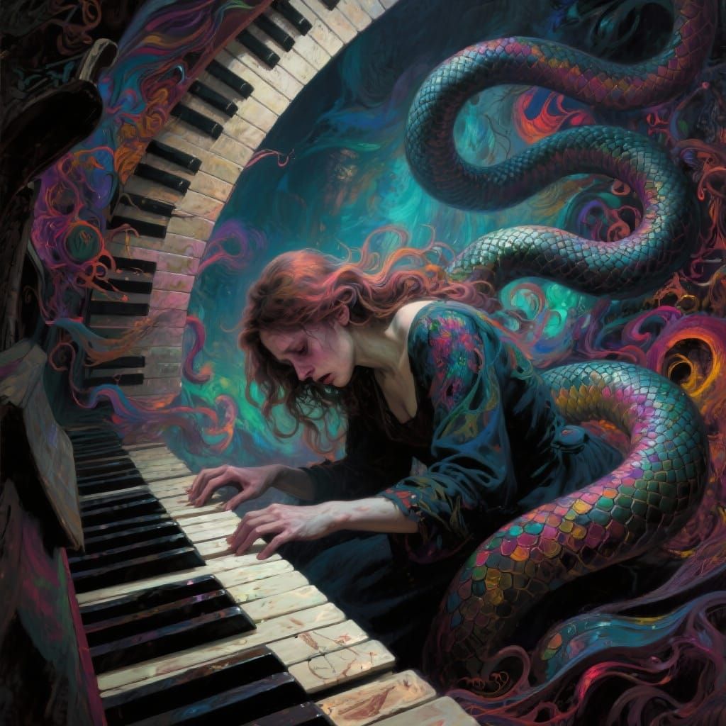 Surreal Descent into Madness from Writer's Block