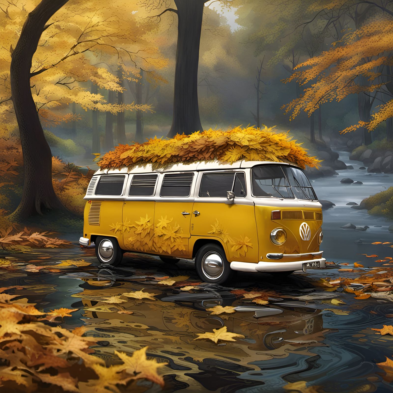 Raihan's Serenity, Homage Camper Van #1, Masterplayer