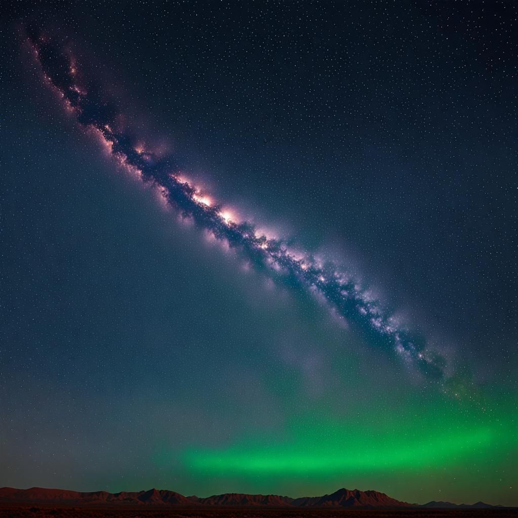 Ethereal Sky: A Luminous Fantasy Artscape