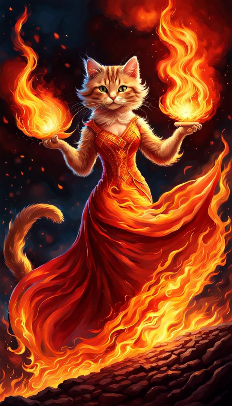 Feline of the Flames!